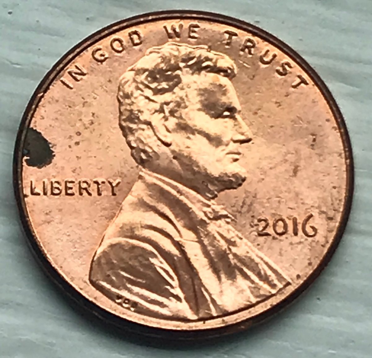 2016-P-Lincoln-Shield-Cent---Error-Or-Just-Zinc-Bubble?